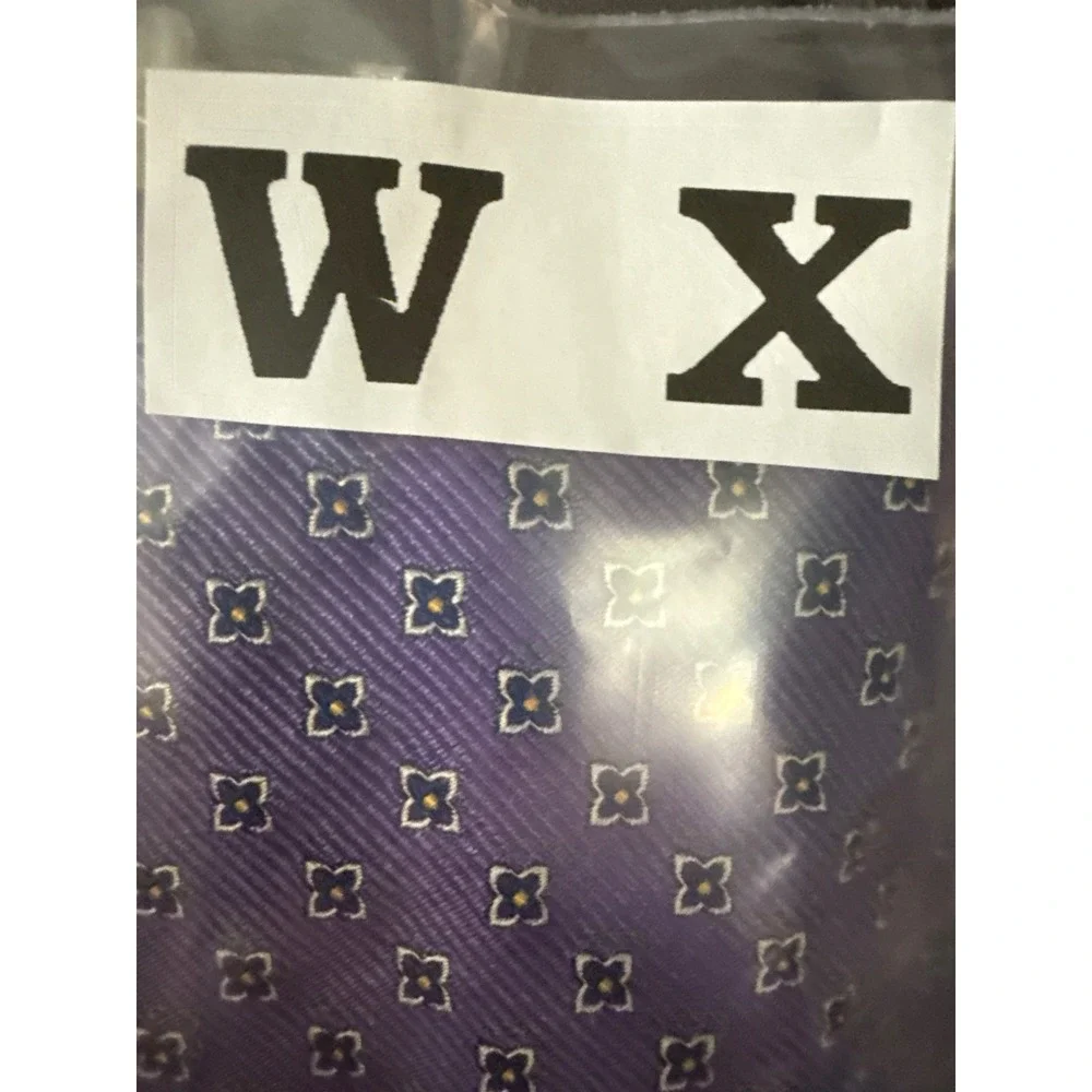 Polo Ralph Lauren Necktie Purple Floral Silk Business Career Made By Hand 57